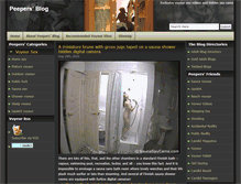 Tablet Screenshot of peepersblog.com